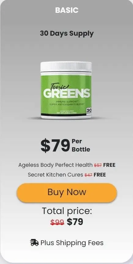 tonic greens one bottle pack